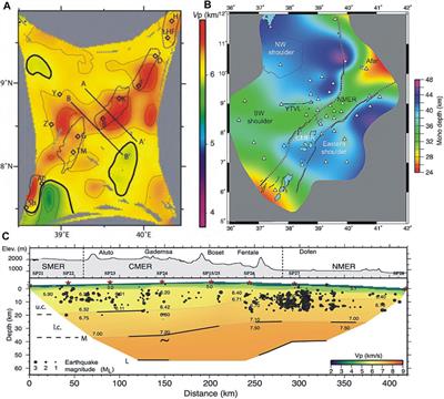 Subsurface structure of magmatic segments during continental breakup: Perspectives from a gravity data analysis along the Main Ethiopian Rift
